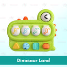 Boo and Bub Dinosaur Baby Pop Up Animal Toy Early Learning Development Montessori Sensory Toy Interactive Toys for Kids - Boo & Bub