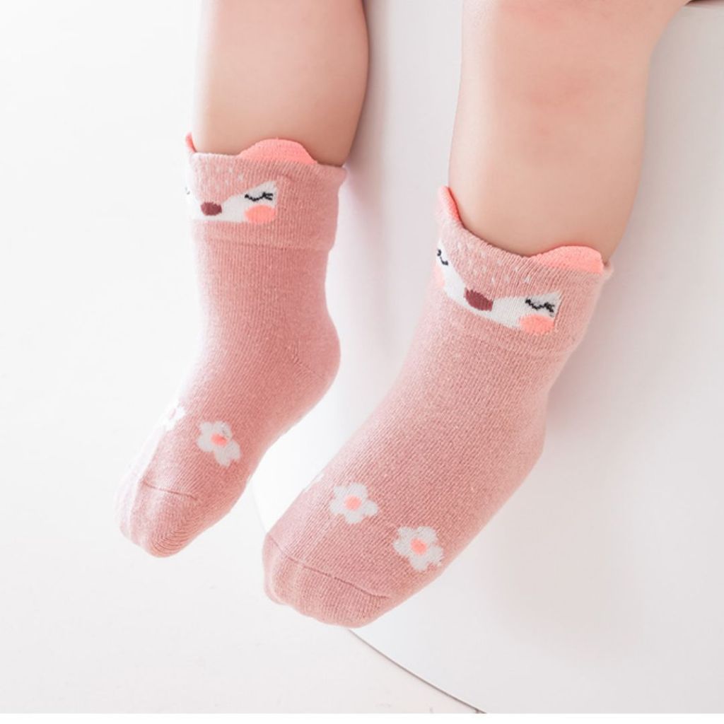 Boo&Bub Cute Baby Girl Socks Summer Breathable Mesh Cotton Children Socks Infant Baby Boy Toddler Socks - Boo & Bub