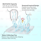Boo&Bub Foldable Baby Bottle Drying Rack Bottle Stand Pacifier Feeding Bottle Storage Rak Botol Susu Bayi - Boo & Bub