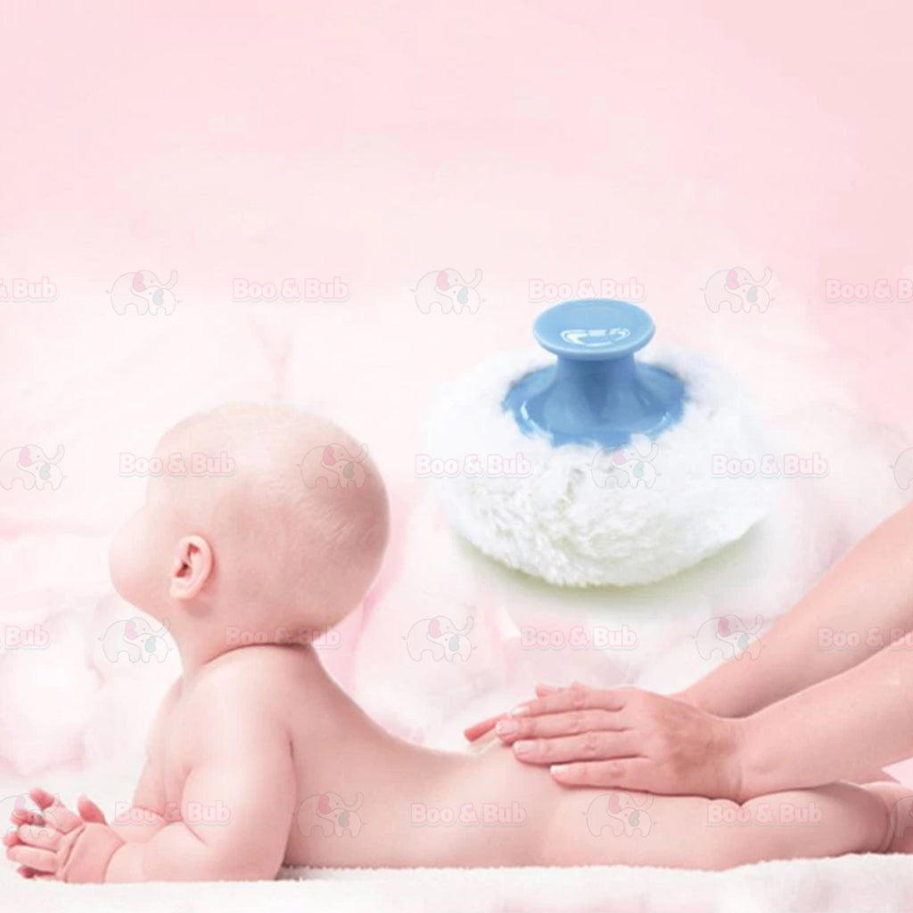 Boo&bub Portable Baby Powder Puff Sponge Container Case Box Baby Powder Case Talcum Powder Puff Bekas Bedak Bayi 婴儿爽身粉盒 - Boo & Bub