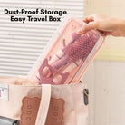 Boo & Bub Brush and Bottle Rack Box Set Soft Silicone Milk Bottle Brush 360° Rotating Handle Baby Bottle Rack Set - Boo & Bub