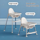Boo&Bub 2 in 1 Baby Chair Height Adjustable Infant Baby High Chair With Safety Belt Cushion Baby Chair Dining Kerusi - Boo & Bub