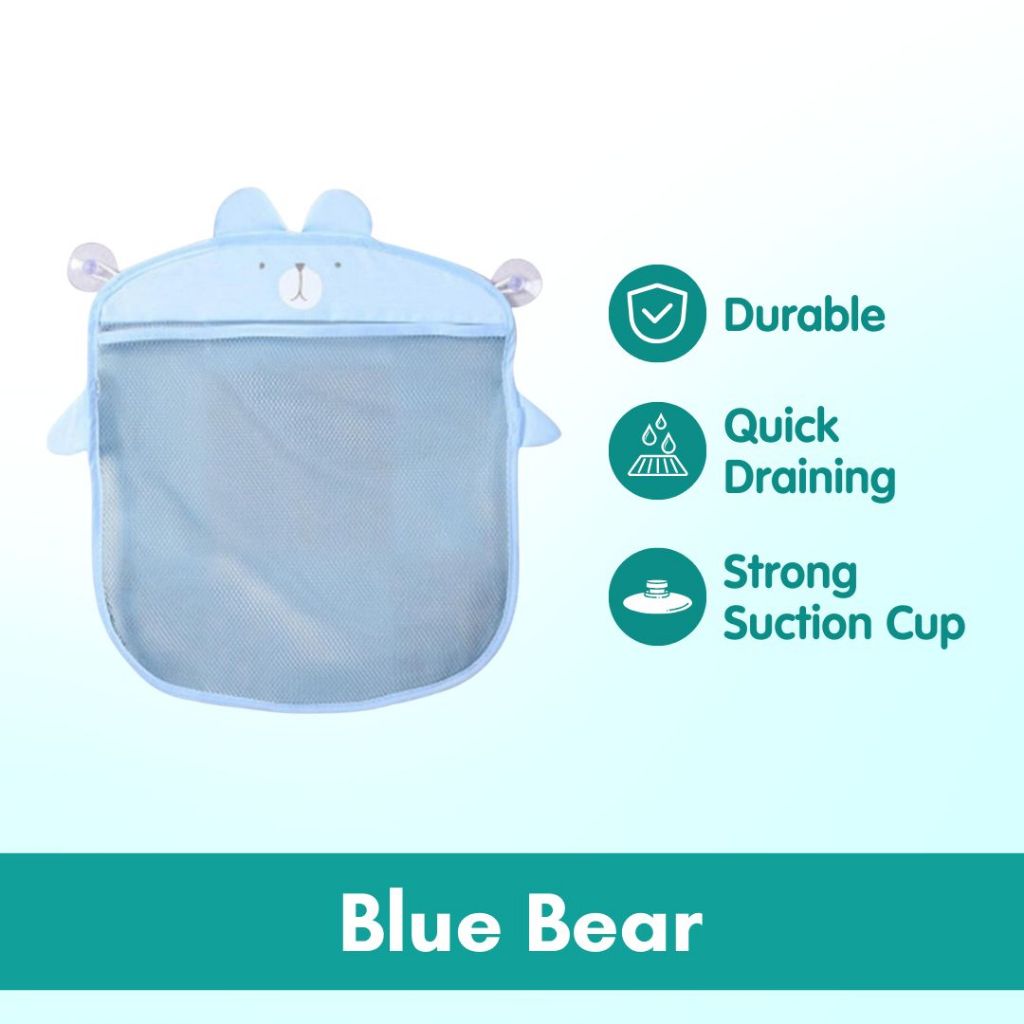 Boo & Bub Children's Toy Storage Bag Cartoon Little Dinosaur Baby Bathing and Water Pla ying Toy St orage Net Bag Bathro - Boo & Bub