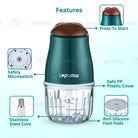 Boo & Bub Mini Blender Baby Food Grinder Processor One-button Start Stir Food Quickly Chopper - Boo & Bub