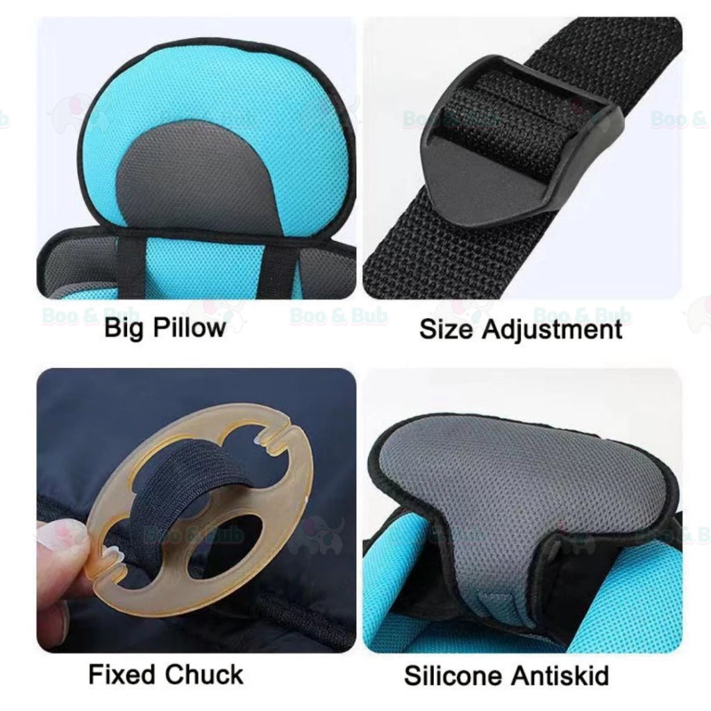Boo&Bub Kids Portable Car Seat Car Safety Seat For Child Baby Portable Carrier Seat Portable Baby Car Seat - Boo & Bub