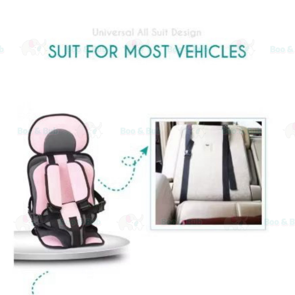 Boo&Bub Kids Portable Car Seat Car Safety Seat For Child Baby Portable Carrier Seat Portable Baby Car Seat - Boo & Bub