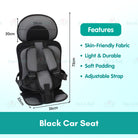Boo&Bub Kids Portable Car Seat Car Safety Seat For Child Baby Portable Carrier Seat Portable Baby Car Seat - Boo & Bub