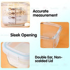 Boo&Bub 170/130ML Glass Baby Food Container Snack Milk Sealed Box Feeding Bowl Container Storage Lead Kotak Makanan - Boo & Bub
