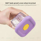 🐘Boo&Bub🐘 Airtight borosilicate glass food container Glass Container Bekas makanan kaca kedap udara 170ml - Boo & Bub