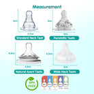 Boo & Bub Nursing Bottle Teat Wide Neck Anti-Colic Avent Teat  Peristaltic Teat Standard Thin Natural  Teat - Boo & Bub