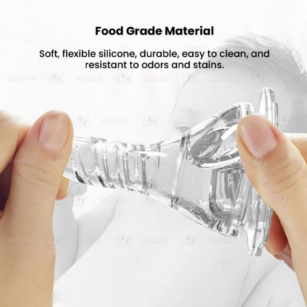 Boo & Bub Nursing Bottle Teat Wide Neck Anti-Colic Avent Teat  Peristaltic Teat Standard Thin Natural  Teat - Boo & Bub