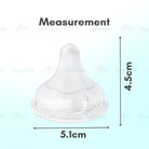 Boo & Bub Nursing Bottle Teat Wide Neck Anti-Colic Avent Teat  Peristaltic Teat Standard Thin Natural  Teat - Boo & Bub