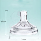 Boo & Bub Nursing Bottle Teat Wide Neck Anti-Colic Avent Teat  Peristaltic Teat Standard Thin Natural  Teat - Boo & Bub