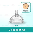 Boo and Bub Brown Silicone Baby Bottle Wide-neck Anti-flatulence Bayi Botol Susu with straw BPA FREE - Boo & Bub