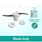Boo & Bub Baby Food Processor Accessories BPA Free Spare Part Heat Resistant - Boo & Bub