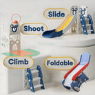 Boo & Bub Children Playground Foldable gelongsor kanak kanak slide for kids playground kid  1-6years old Easy Installati - Boo & Bub
