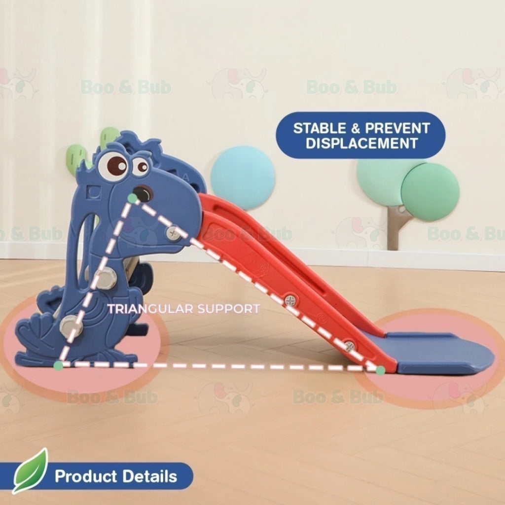 Boo & Bub Children Playground Foldable gelongsor kanak kanak slide for kids playground kid  1-6years old Easy Installati - Boo & Bub