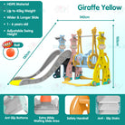 Boo & Bub Children Playground Foldable gelongsor kanak kanak slide for kids playground kid  1-6years old Easy Installati - Boo & Bub