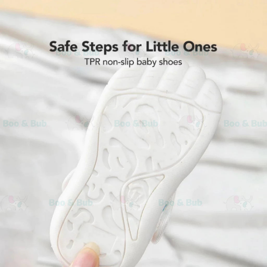 Boo&Bub Baby Sandals Anti-Slip First Walker Sandals Anti-Gelincir Baby Shoes Baby First Walking Shoes 婴儿防滑学步凉鞋 - Boo & Bub