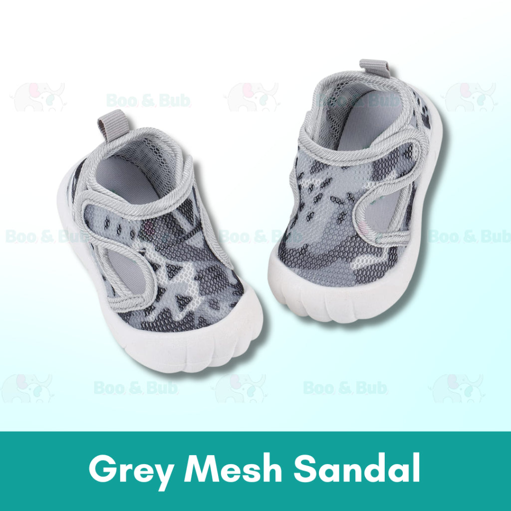 Boo&Bub Baby Sandals Anti-Slip First Walker Sandals Anti-Gelincir Baby Shoes Baby First Walking Shoes 婴儿防滑学步凉鞋 - Boo & Bub