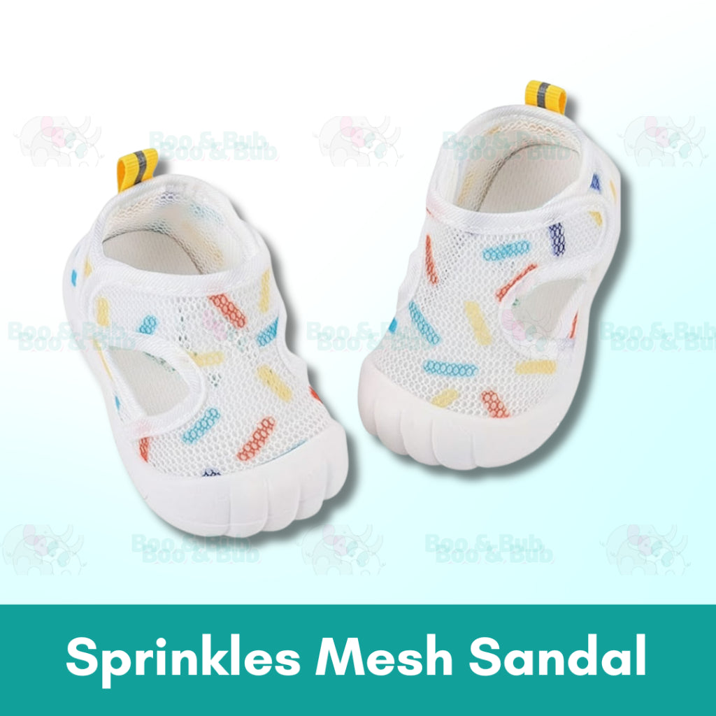 Boo&Bub Baby Sandals Anti-Slip First Walker Sandals Anti-Gelincir Baby Shoes Baby First Walking Shoes 婴儿防滑学步凉鞋 - Boo & Bub
