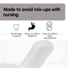 Boo and Bub Newborn Baby Soothie Pacifier Puting Baby Soft Silicone Nipple Flat/Round Head Puting - Boo & Bub