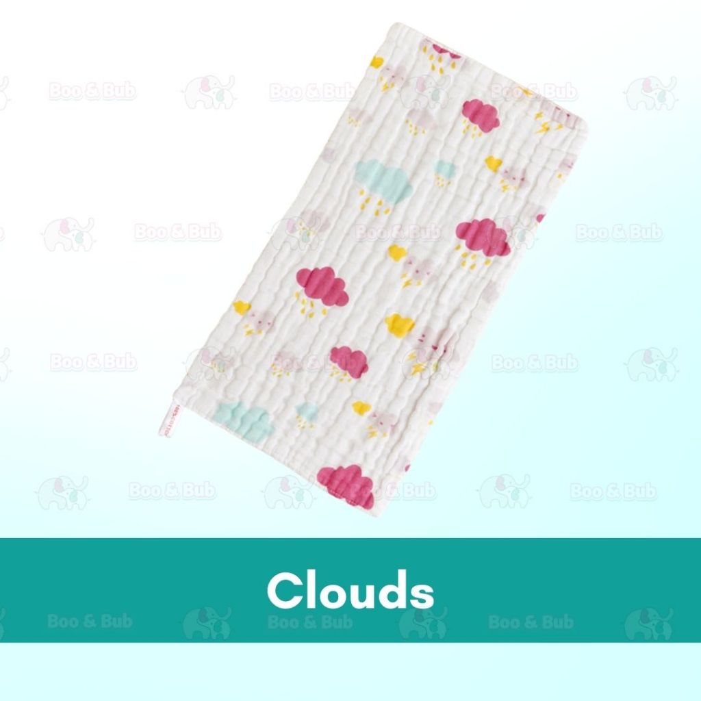 Baby Cotton Soft Six Layers Handkerchief | Newborn Toddler Soft Bath Gauze Feeding Kids Wash 手帕 - Boo & Bub