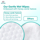 Boo&Bub 80pcs Non alcohol BABY WIPES Wet Tissue Baby wet wipe multipurpose tisu basah baby tissue basah wet tisu 婴儿湿纸巾 - Boo & Bub