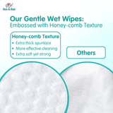 Boo&Bub 80pcs Non alcohol BABY WIPES Wet Tissue Baby wet wipe multipurpose tisu basah baby tissue basah wet tisu 婴儿湿纸巾 - Boo & Bub
