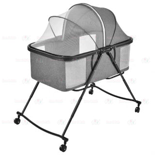 Boo&Bub Newborn Folding Baby Crib Multifunction Portable Baby Cot Adjustable portable baby Bed travel cot katil bayi - Boo & Bub
