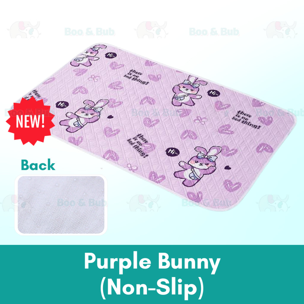 Boo&Bub Washable Baby Diaper Changing Mat Baby Urine Mat Waterproof Mattress Protector Pelapik tilam 婴儿隔尿垫成人 urine pad - Boo & Bub