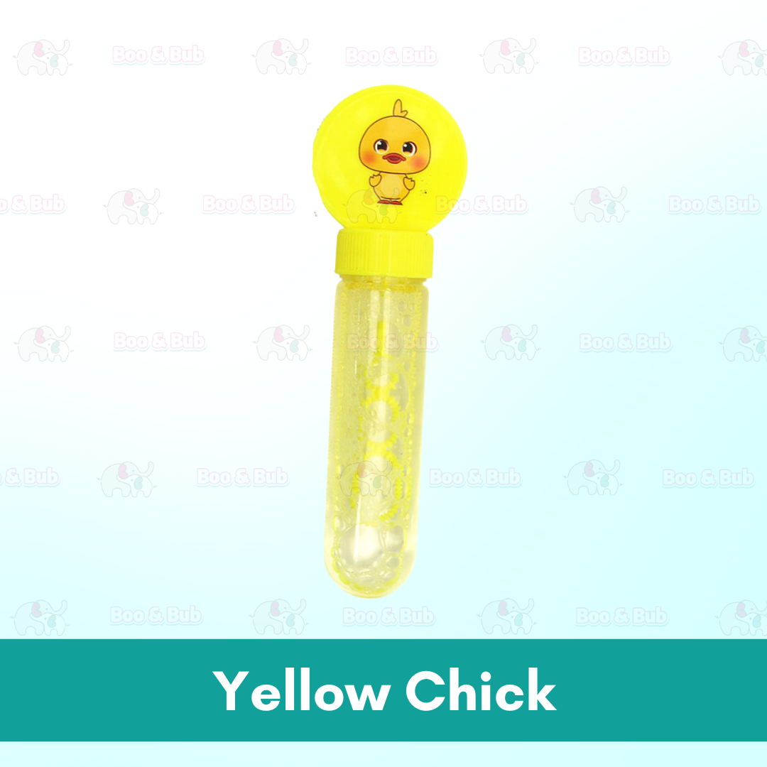 Boo&Bub 10cm Bubble Wand Soap Bottle | Kids Bubble Blower Bubble Blaster Party Favors Summer Toy For Outdoor Indoor - Boo & Bub