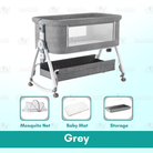 Boo&Bub Newborn Folding Baby Crib Multifunction Portable Baby Cot Adjustable portable baby Bed travel cot katil bayi - Boo & Bub
