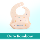 Cartoon Baby Waterproof Bib | Soft Bibs Baby Feeding Dinosaur Kids Girl Boy Adjustable Children Newborn - Boo & Bub