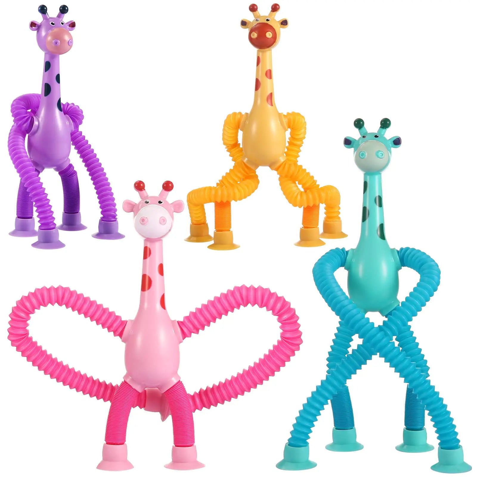Boo&Bub Pop Tubes Fidget Toy Autism Toys Sensory Stretch Tubes Creative Educational Pipe - Boo & Bub