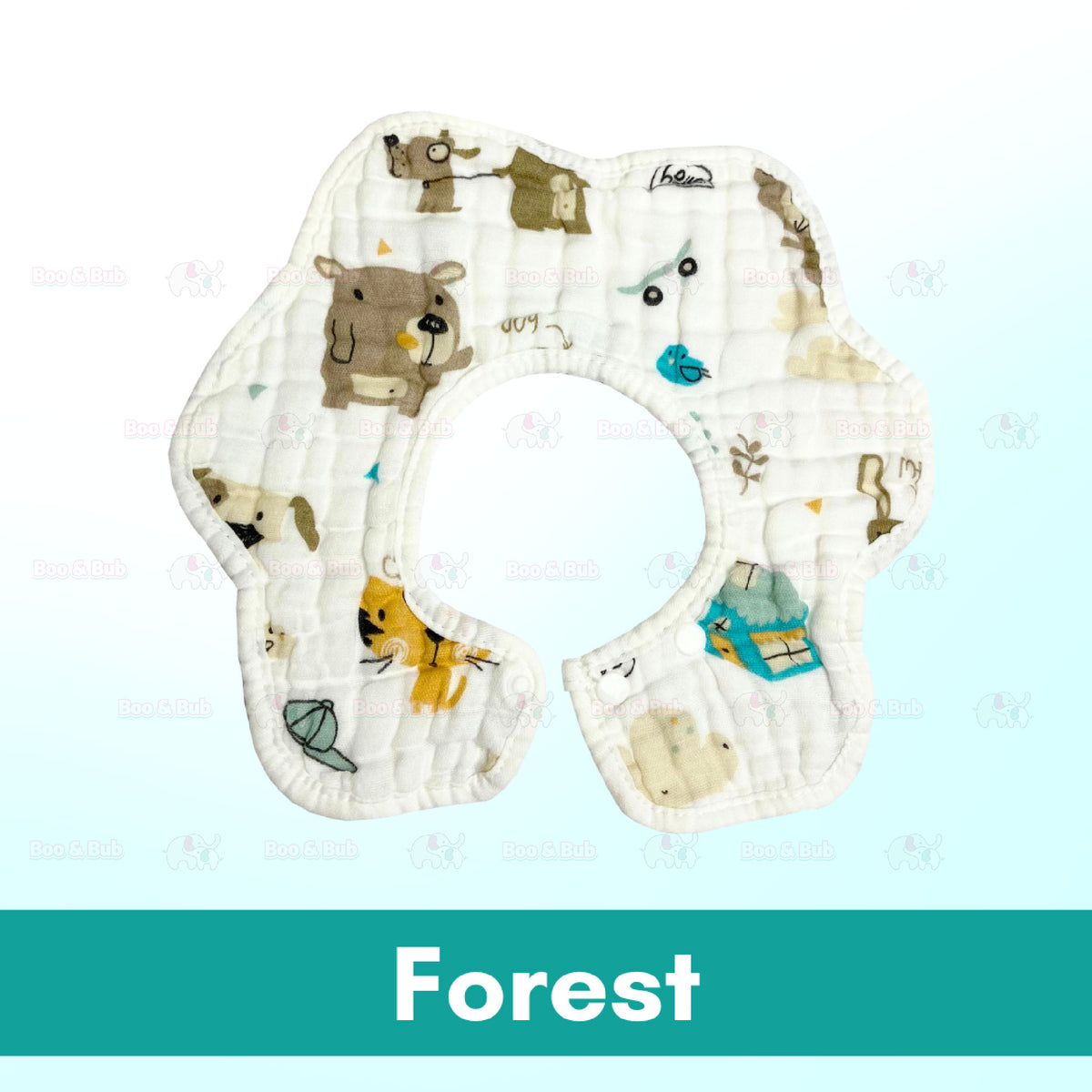 Flower Bib | Petal Pure Cotton Saliva Towel Newborn Comfort Infant Toddler Feeding Apron Soft Washable Bibs - Boo & Bub