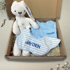 Personalized name embroidery newborn baby gift box set ( SULAM NAMA) - Boo & Bub