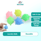 Boo&Bub Magic Laundry Balls | Reusable Household Washing Machine Clothes Remove Dirt Clean Starfish Shape ball - Boo & Bub