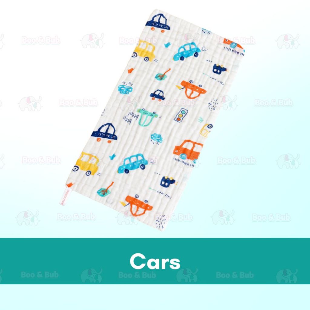 Baby Cotton Soft Six Layers Handkerchief | Newborn Toddler Soft Bath Gauze Feeding Kids Wash 手帕 - Boo & Bub