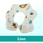 Flower Bib | Petal Pure Cotton Saliva Towel Newborn Comfort Infant Toddler Feeding Apron Soft Washable Bibs - Boo & Bub