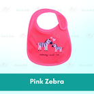Boo&Bub Newborn Cute Print Bib | Baby Bib With Button | double layers Cartoon Character Animal - Boo & Bub