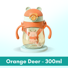 260ml Newborn Water Bottle Leak Proof with Handle | BFA Free Drinking Water Bottle Straw Cup - Boo & Bub