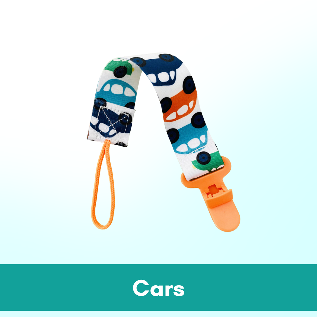 Boo&Bub Cute Cartoon Baby Pacifier Clip | Soother Holder Chain Nipple Holder for Baby Print Child Clips Gift kids - Boo & Bub