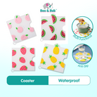 Pot Coasters | Fruit Design Silicone Heat Insulation Pad / Meal High Temperature Table Mat with Anti-scald - Boo & Bub