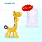 Baby Silicone Teether | Banana Giraffe Fruit Baby Teething Chewing For Pacifier Chains BPA Free - Boo & Bub