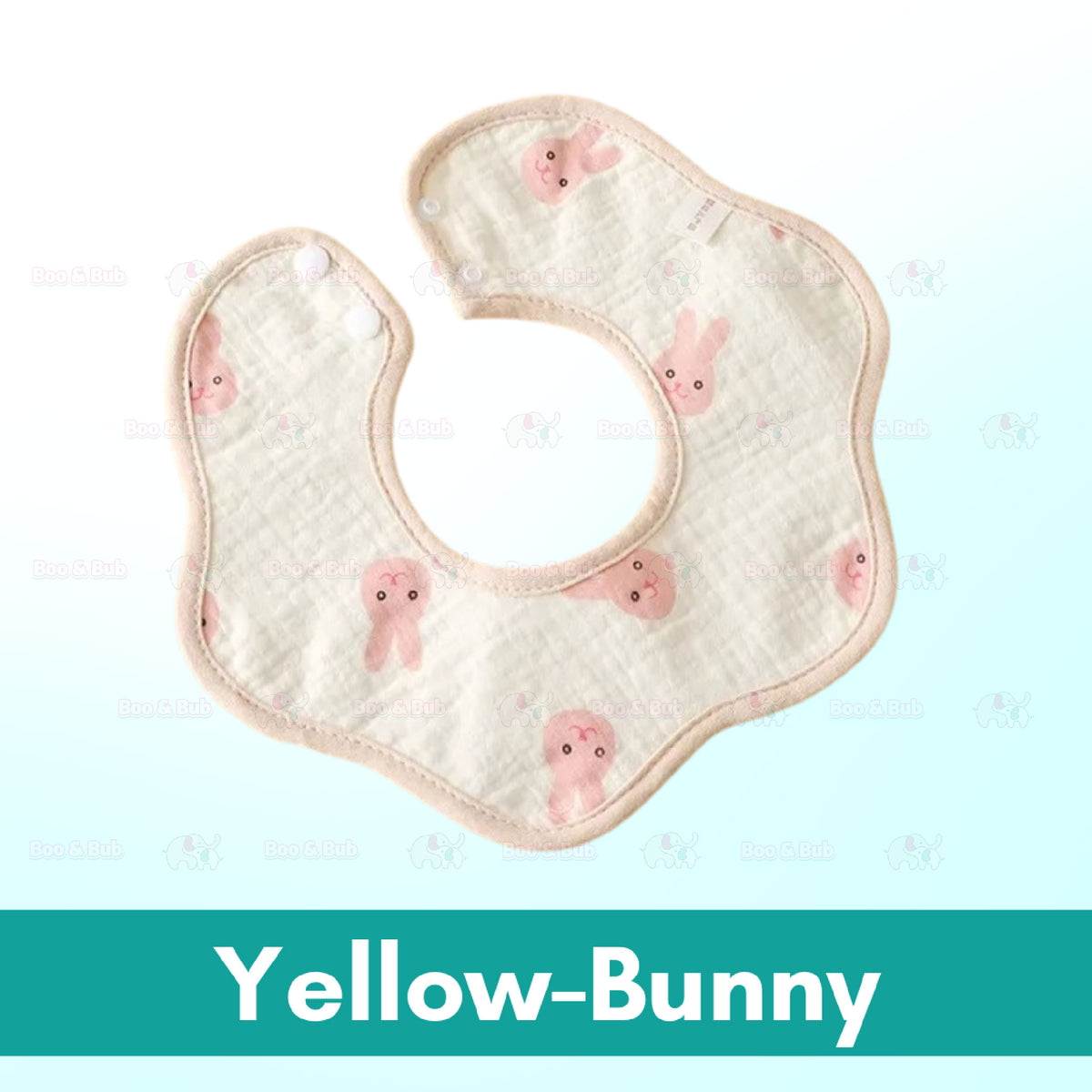 Flower Bib | Petal Pure Cotton Saliva Towel Newborn Comfort Infant Toddler Feeding Apron Soft Washable Bibs - Boo & Bub