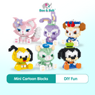 Boo&Bub Mini Cartoon Lego Block | DIY kid Disney Character Model Building Blocks Nano block Action Figures 积木 模型 - Boo & Bub