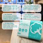 [100 Packs/ Carton] Boo&Bub Bamboo Tissue Soft Facial Tissue - Boo & Bub