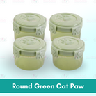 Boo&Bub 4Pcs 60ml Baby Food Container Milk Powder Container Infant Storage Portable Freezer Food Cup - Boo & Bub