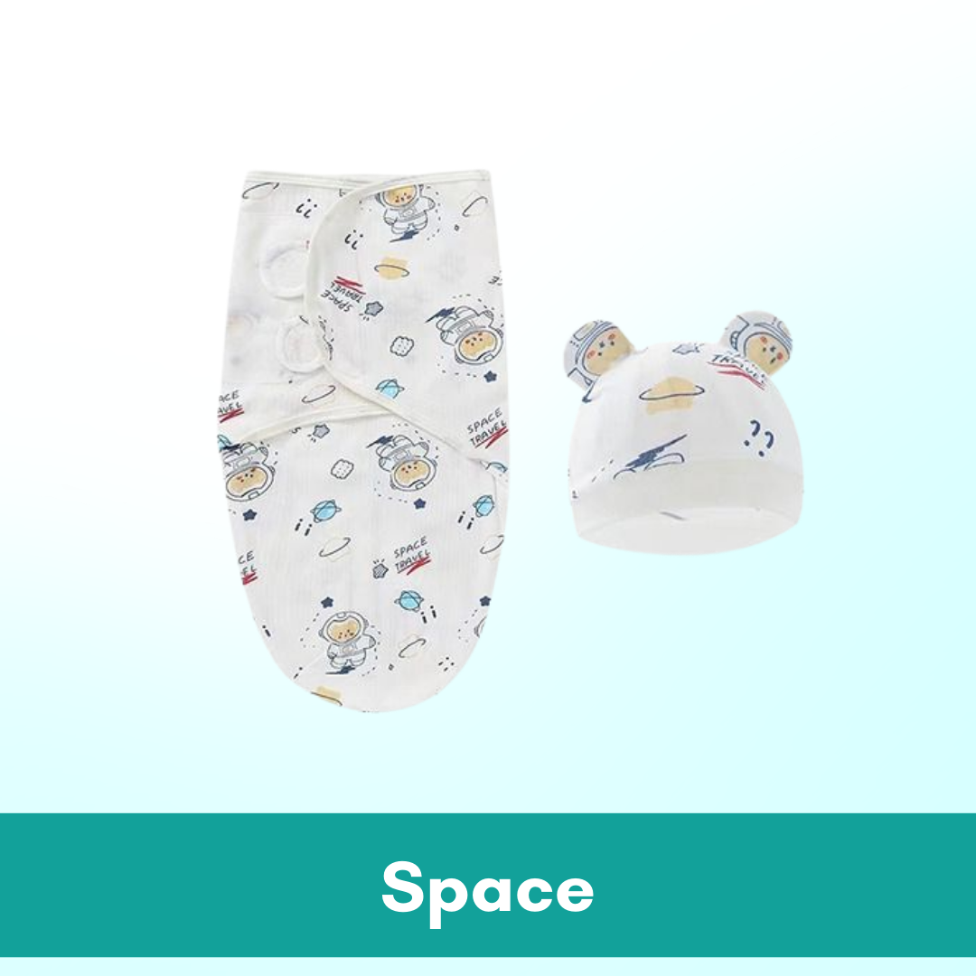 Newborn Baby Swaddle Wrap | 100% Cotton  soft infant blanket Swaddling sleepsack sleeping wrapper cover - Boo & Bub